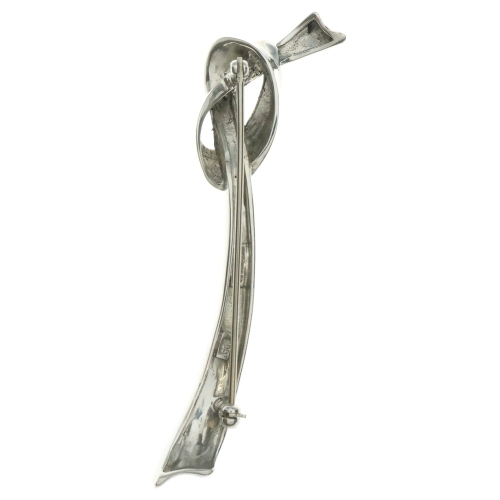TIFFANY&Co(ティファニー) リボン ブローチ ピンバッジ シルバー SV925 9.2g