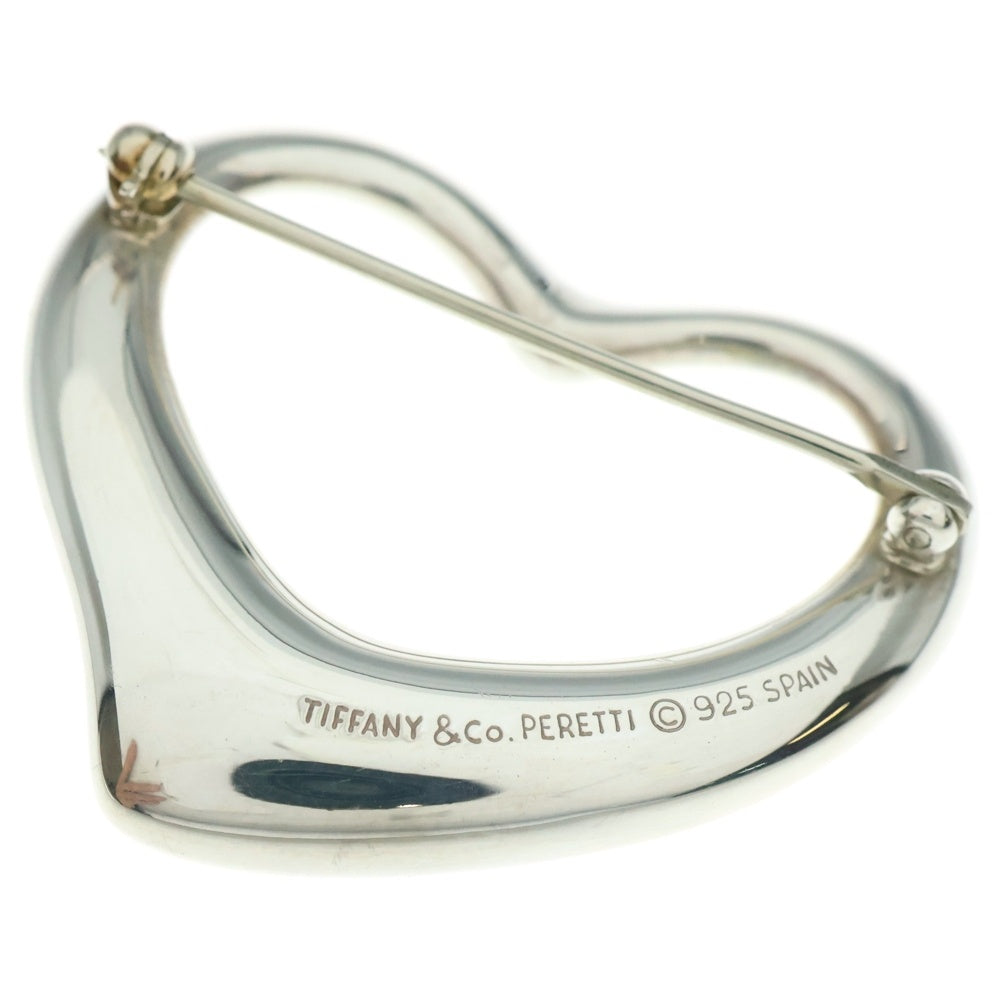 TIFFANY&Co(ティファニー) オープンハート ブローチ ピンバッジ シルバー