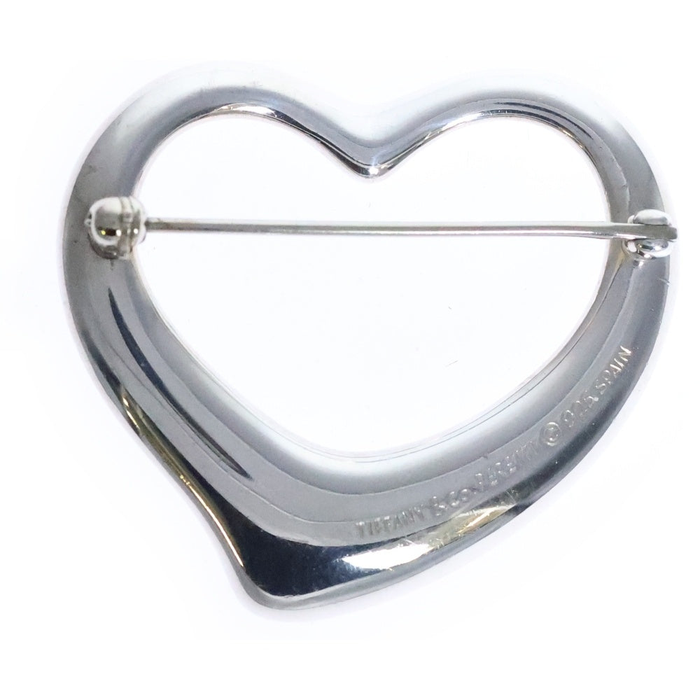 TIFFANY&Co(ティファニー) オープンハート ブローチ ピンバッジ シルバー SV925 14.4g