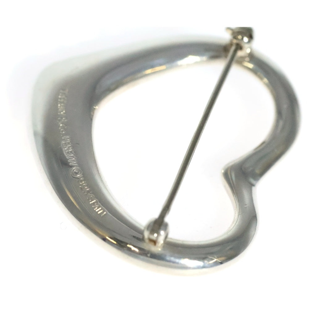 TIFFANY&Co(ティファニー) オープンハート ブローチ ピンバッジ シルバー SV925 14.4g