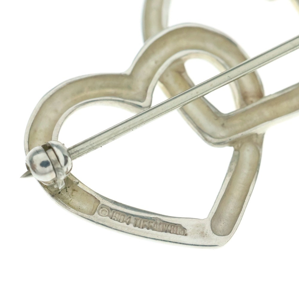 TIFFANY&Co(ティファニー) トリプルハート ブローチ ピンバッジ シルバー SV925 5.6g