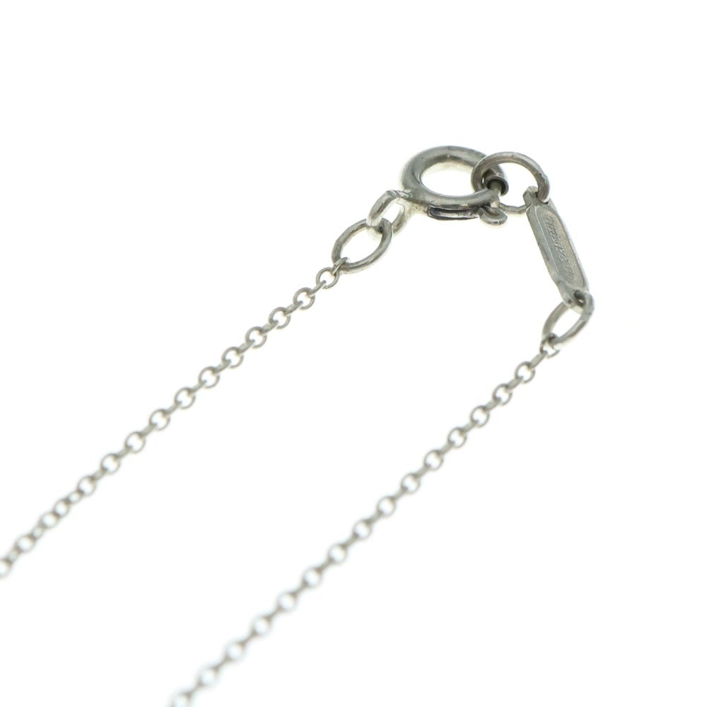 TIFFANY&Co(ティファニー) ツイスト ノットローブ ネックレス ペンダント チェーン シルバー×ゴールド SV925/K18 4.3g