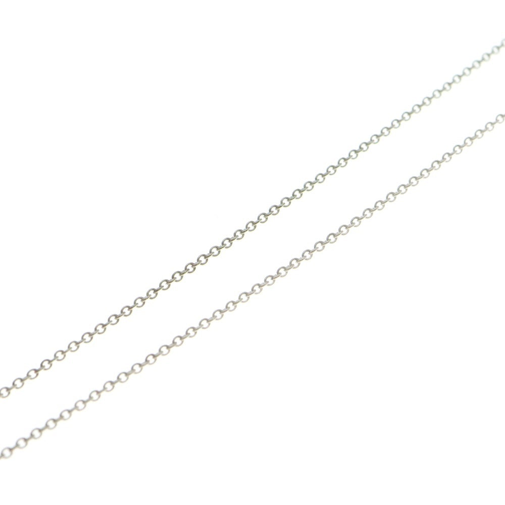 TIFFANY&Co(ティファニー) ツイスト ノットローブ ネックレス ペンダント チェーン シルバー×ゴールド SV925/K18 4.3g