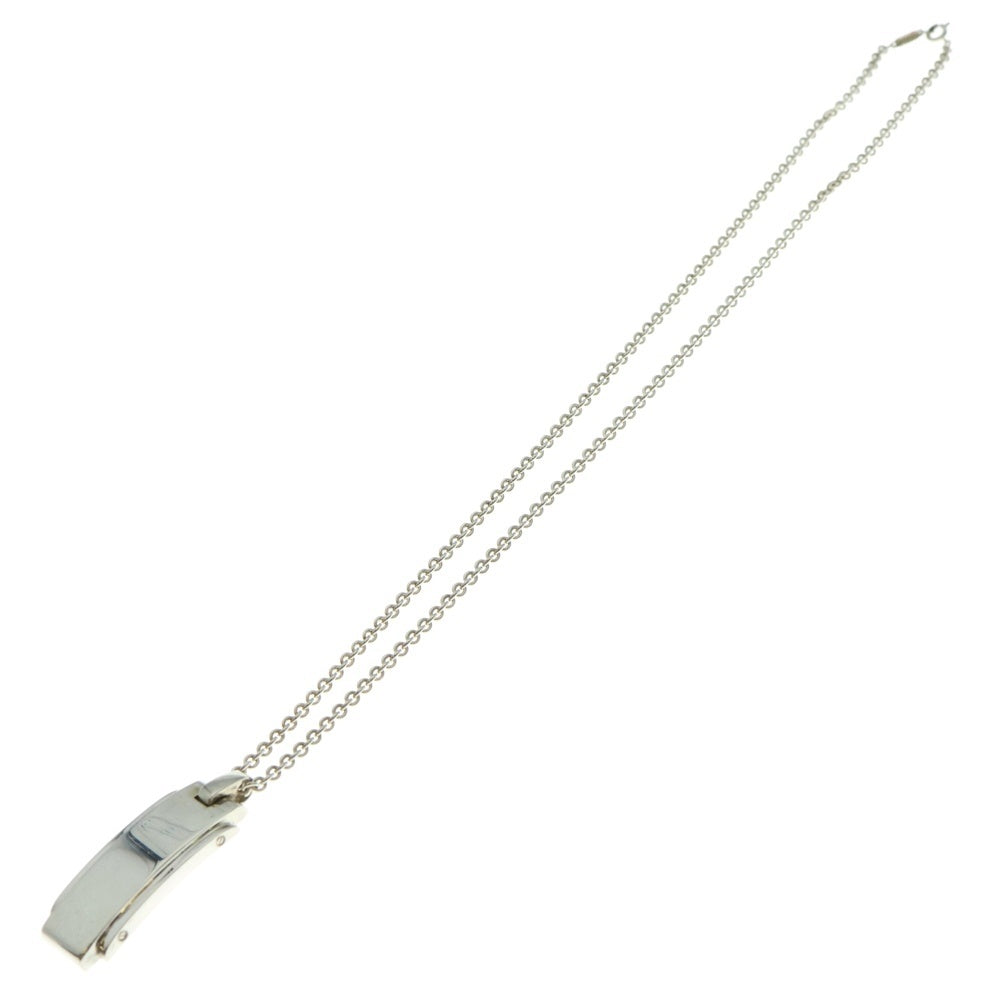 TIFFANY&Co(ティファニー) メトロポリスネックレス プレート ペンダント シルバー チェーン