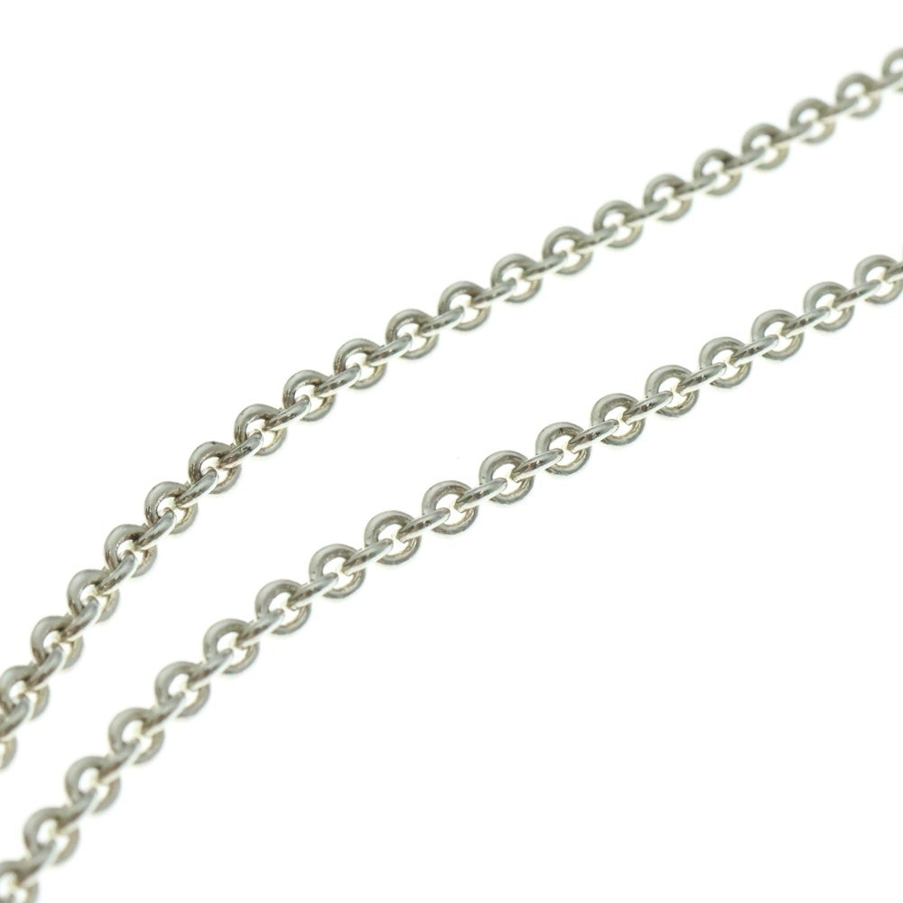 TIFFANY&Co(ティファニー) メトロポリスネックレス プレート ペンダント シルバー チェーン