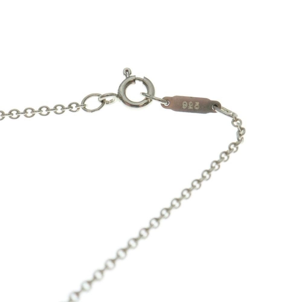 TIFFANY&Co(ティファニー) ハートリボンネックレス ペンダント チェーン シルバー×ゴールド SV925/K18 5.4g