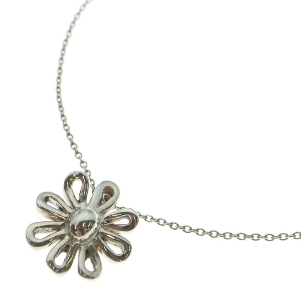 TIFFANY&Co(ティファニー) デイジーフラワーモチーフ ネックレス ペンダント チェーン シルバー SV925 3.4g