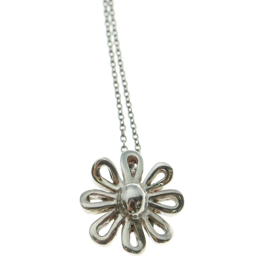 TIFFANY&Co(ティファニー) デイジーフラワーモチーフ ネックレス ペンダント チェーン シルバー SV925 3.4g