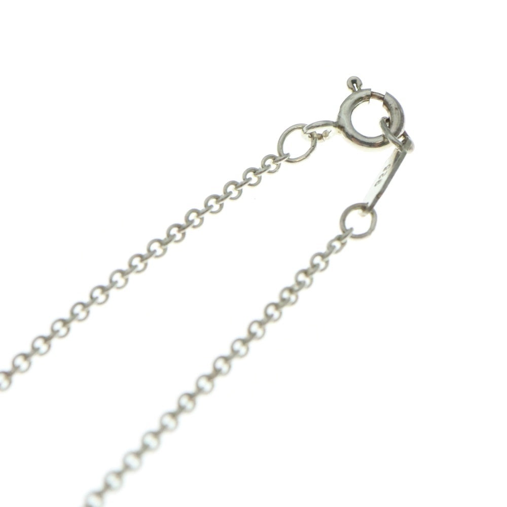 TIFFANY&Co(ティファニー) リボンモチーフ ネックレス ペンダント チェーン シルバー SV925 6.3g