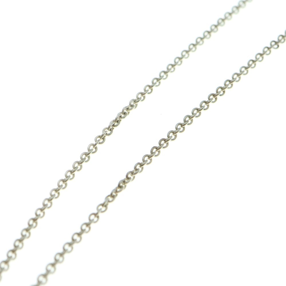 TIFFANY&Co(ティファニー) リボンモチーフ ネックレス ペンダント チェーン シルバー SV925 6.3g