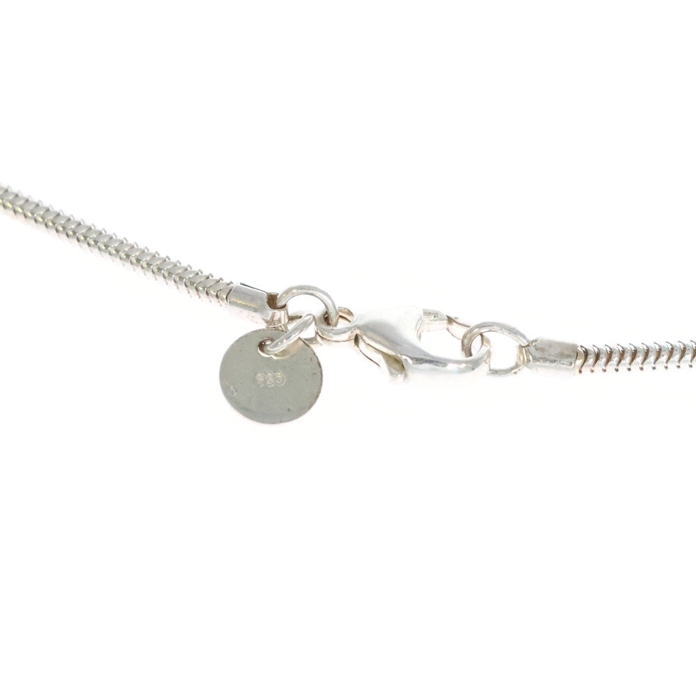 TIFFANY&Co(ティファニー) ハートコンビ ネックレス ペンダント スネークチェーン シルバー×ゴールド