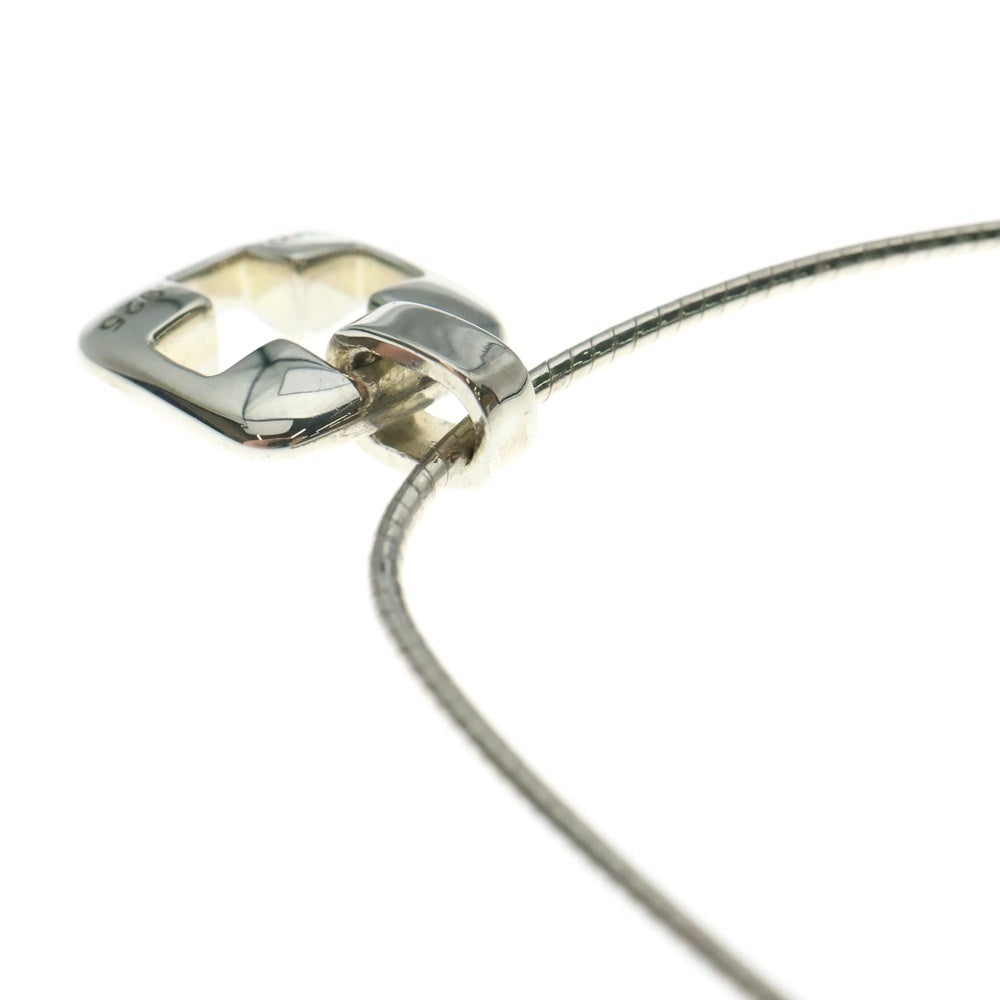 TIFFANY&Co(ティファニー) オープンクロス ネックレス ペンダント スネークチェーン シルバー SV925 6.5g
