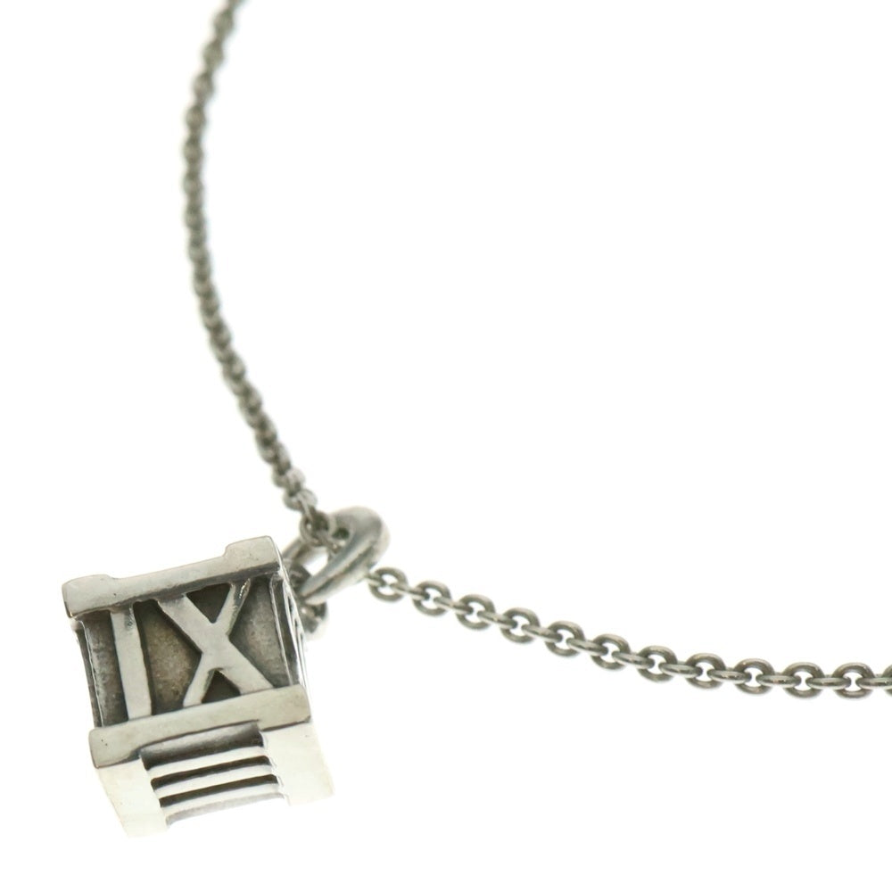 TIFFANY&Co(ティファニー) アトラス キューブ ネックレス ペンダント チェーン シルバー SV925 7g