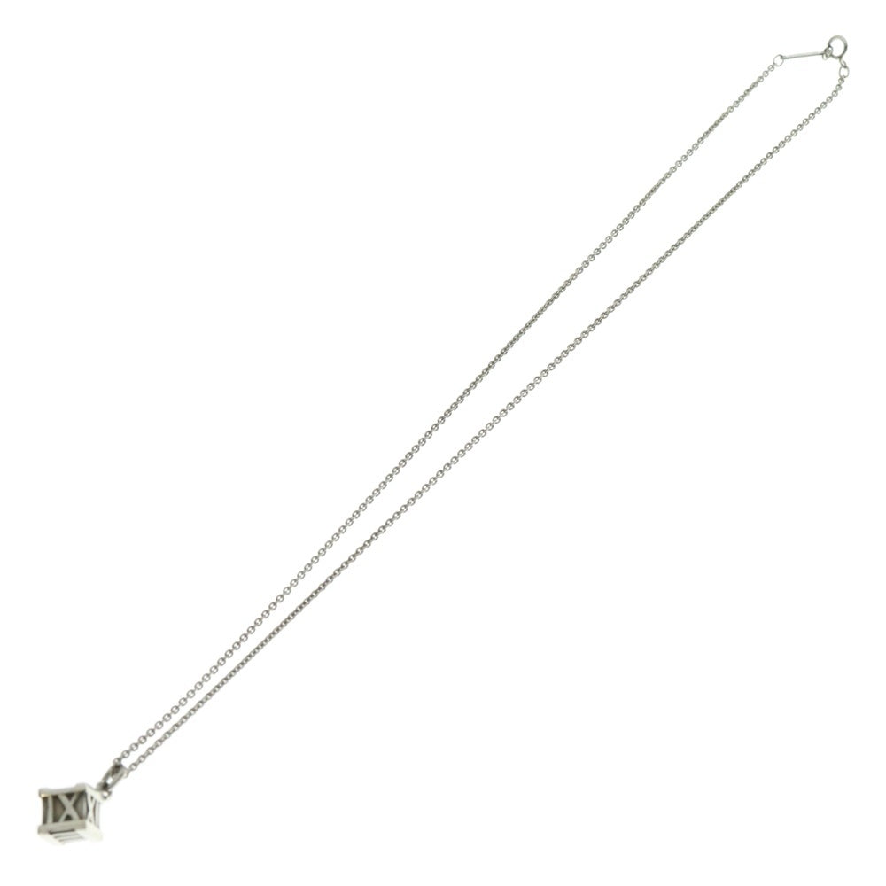 TIFFANY&Co(ティファニー) アトラス キューブ ネックレス ペンダント チェーン シルバー SV925 7g