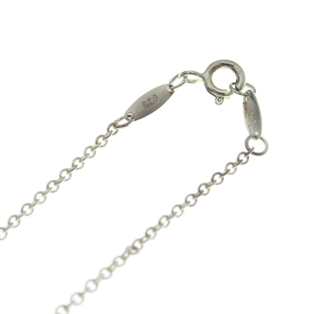 TIFFANY&Co(ティファニー) オープンハート 1PD ダイヤ付チェーンネックレス SV925 シルバー レディース