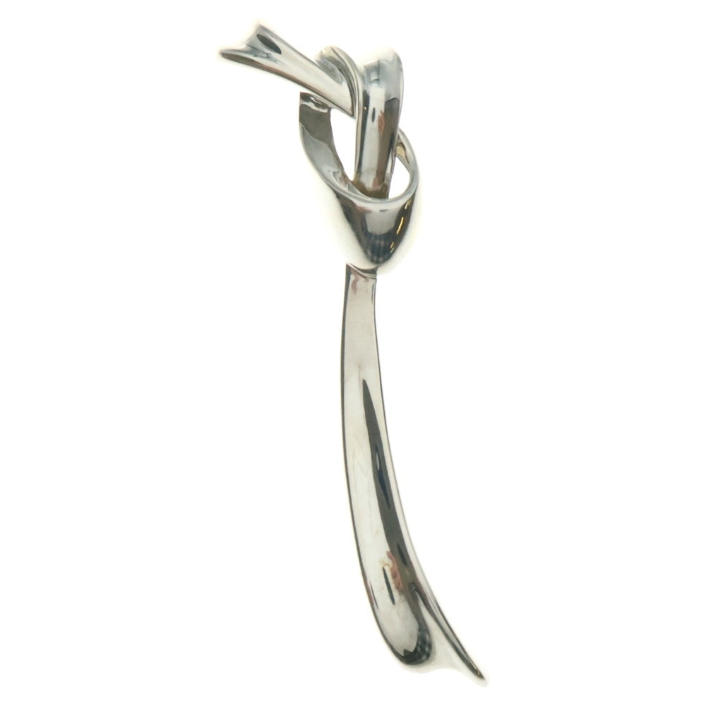 TIFFANY&Co(ティファニー) リボンモチーフ ブローチ ピンバッジ シルバー SV925 11.3g
