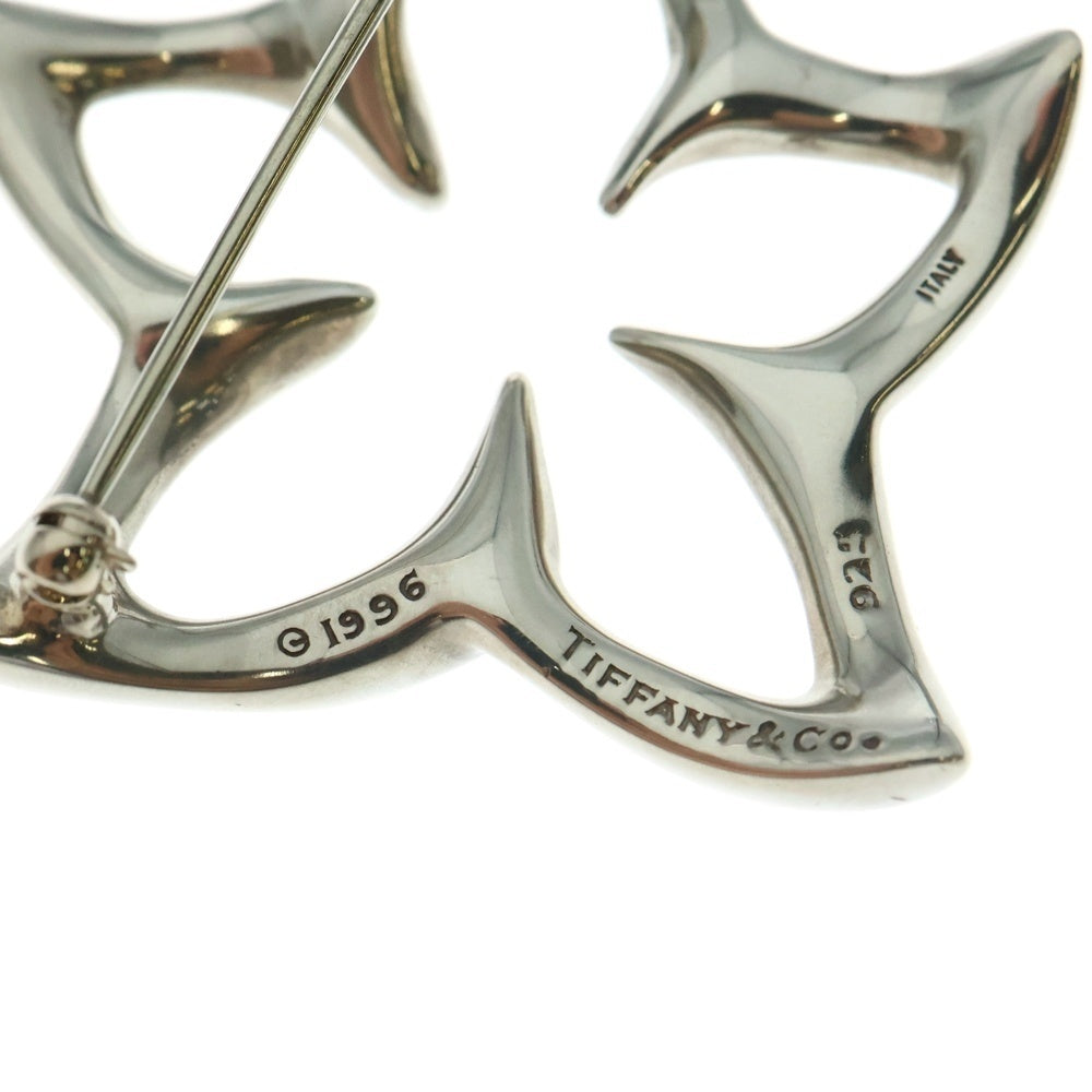 TIFFANY&Co(ティファニー) プルメリア ブローチ ピンバッジ シルバー SV925 15.6g