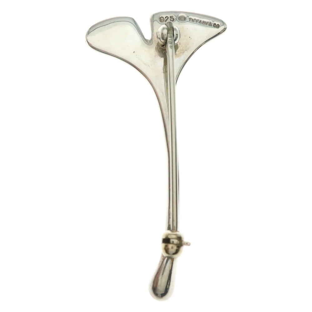TIFFANY&Co(ティファニー) イチョウモチーフ ブローチ ピンバッジ シルバー