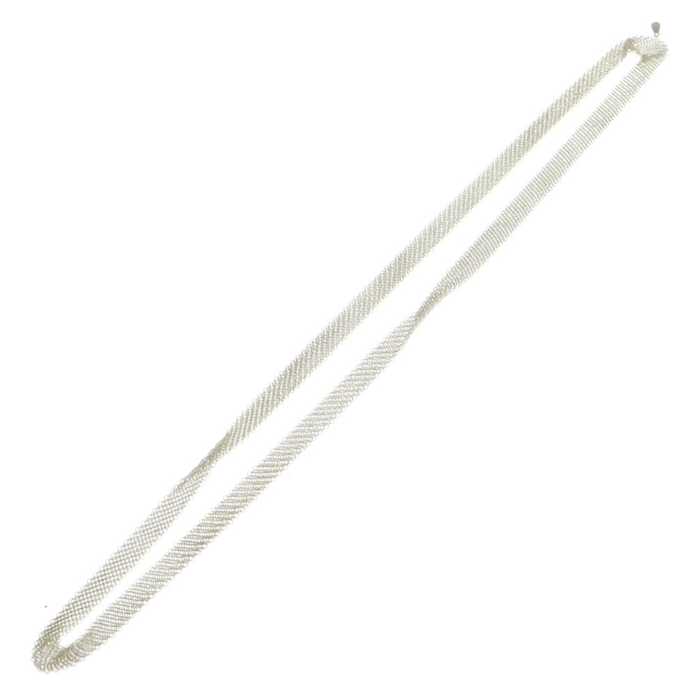 TIFFANY&Co(ティファニー) メッシュ ネックレス ペンダント チェーン シルバー SV925 13g
