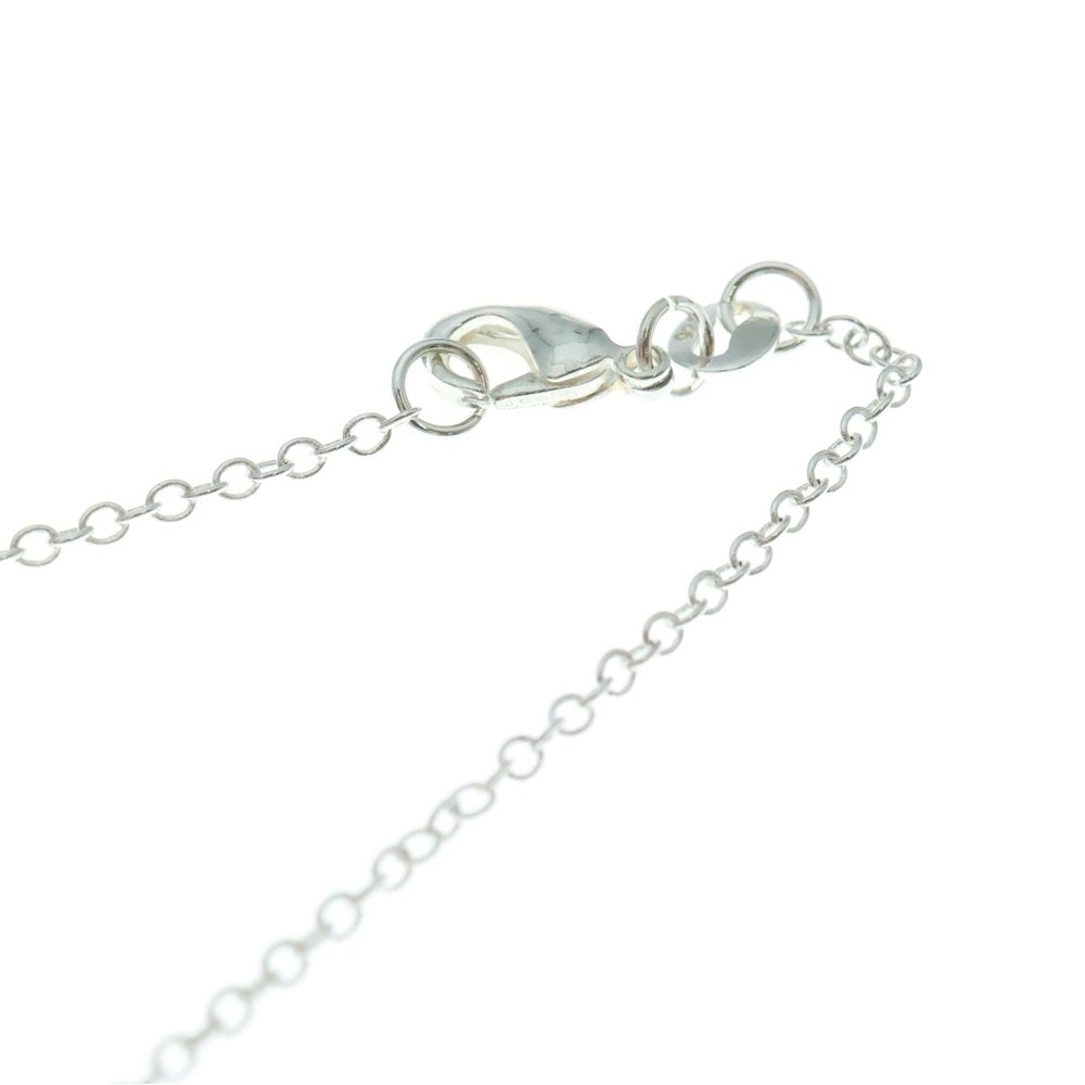 TIFFANY&Co(ティファニー) バッグモチーフ ネックレス ペンダント チェーン シルバー×エメラルドグリーン