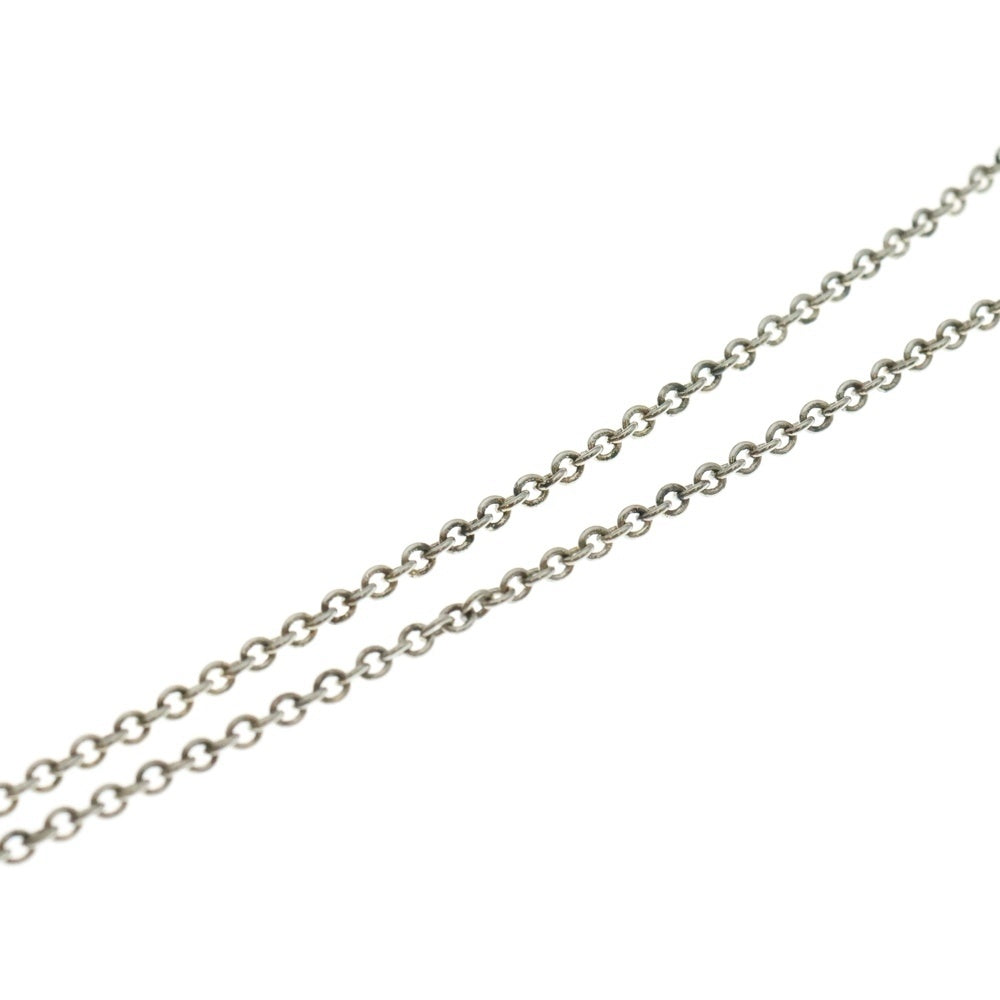 TIFFANY&Co(ティファニー) ロザリオ クロス ネックレス ペンダント チェーン シルバー SV925 4.9g