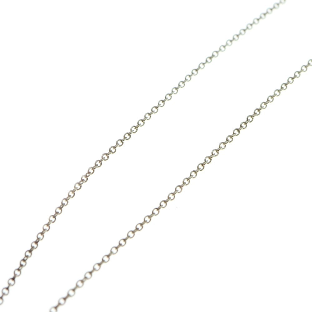 TIFFANY&Co(ティファニー) パロマピカソ クラウンオブハート 1Pピンクサファイア ネックレス ペンダント チェーン シルバー
