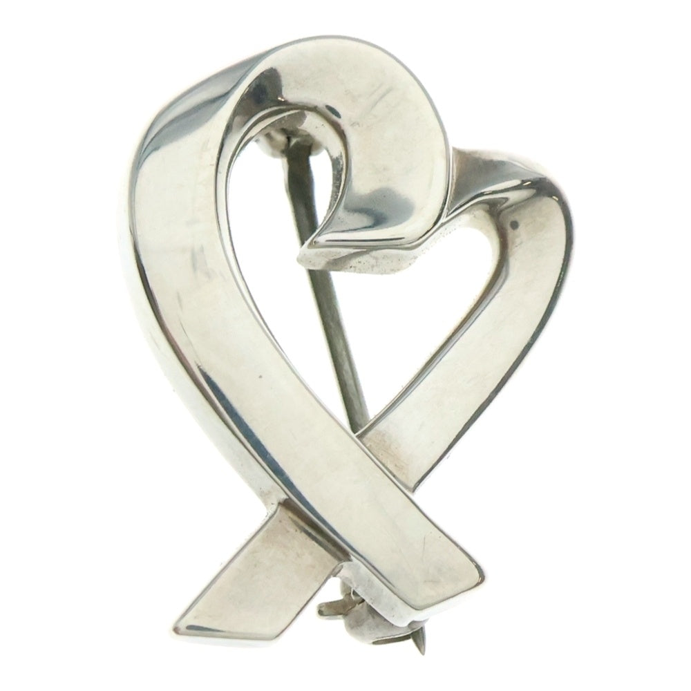 TIFFANY&Co(ティファニー) パロマピカソ ラビングハート ブローチ ピンバッジ シルバー SV925 3.4g