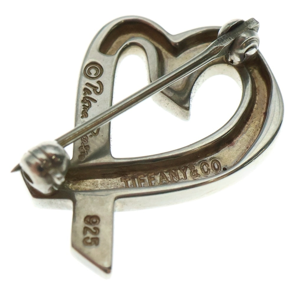 TIFFANY&Co(ティファニー) パロマピカソ ラビングハート ブローチ ピンバッジ シルバー SV925 3.4g