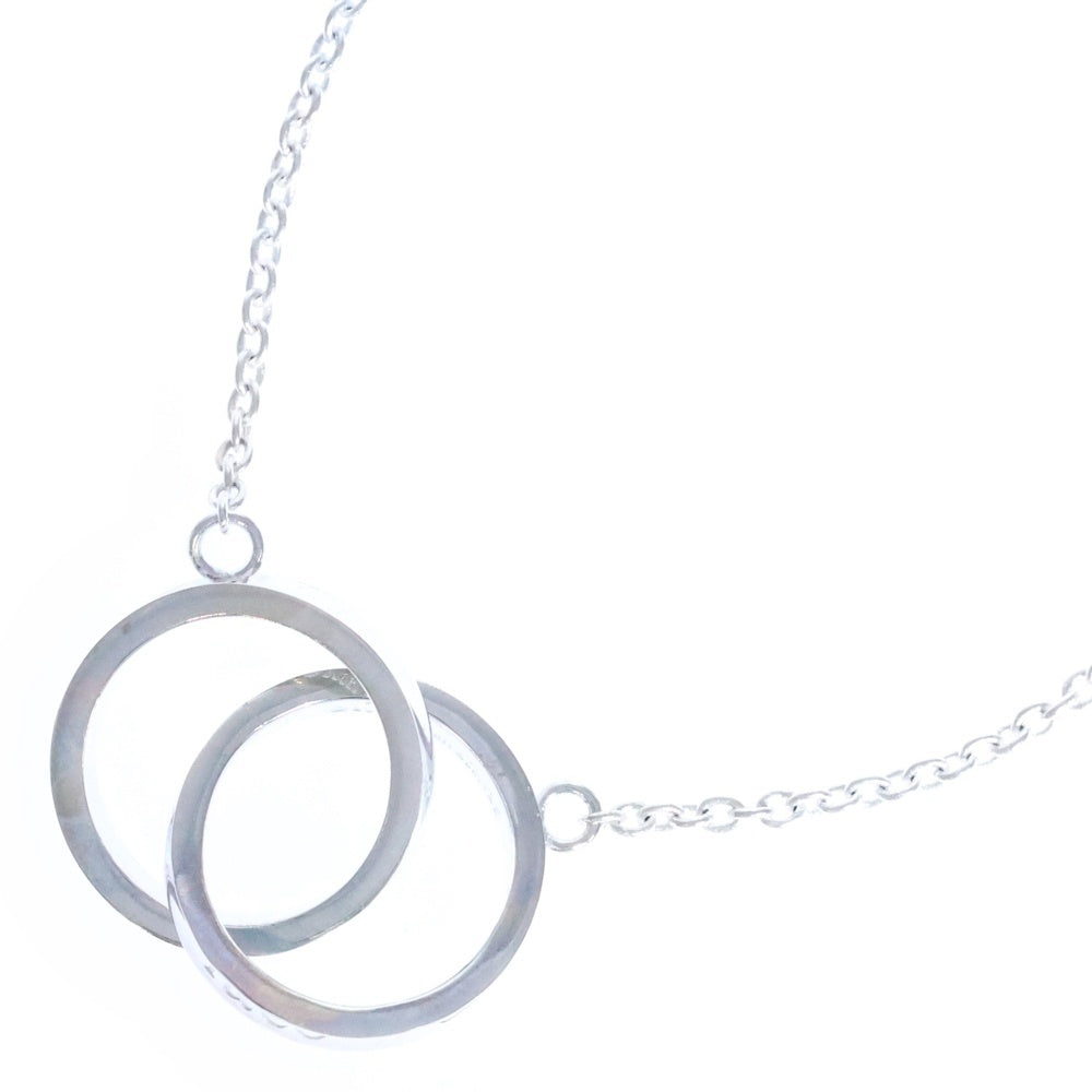 TIFFANY&Co(ティファニー) 1837 ナロー ダブル チェーンネックレス SV925 シルバー レディース
