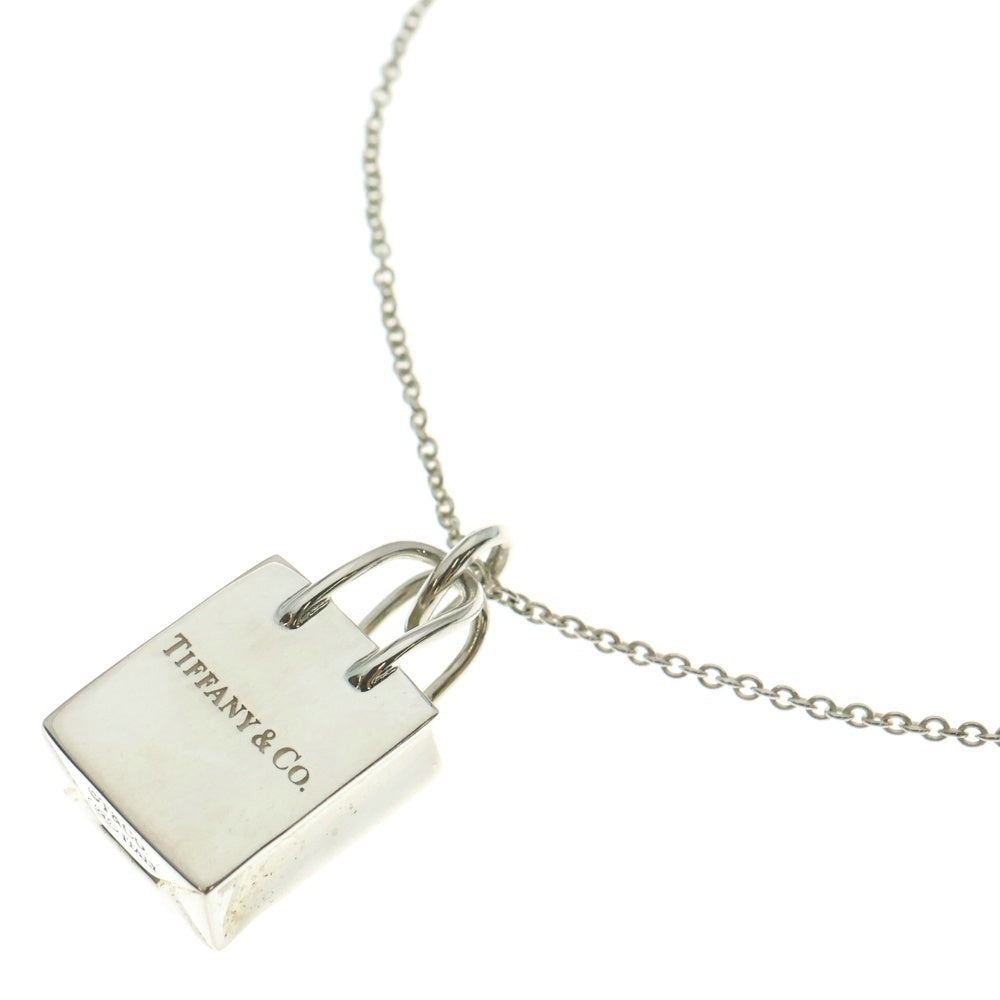 TIFFANY&Co(ティファニー) ショッピングバッグ ネックレス ペンダント シルバー チェーン SV925 5.2g