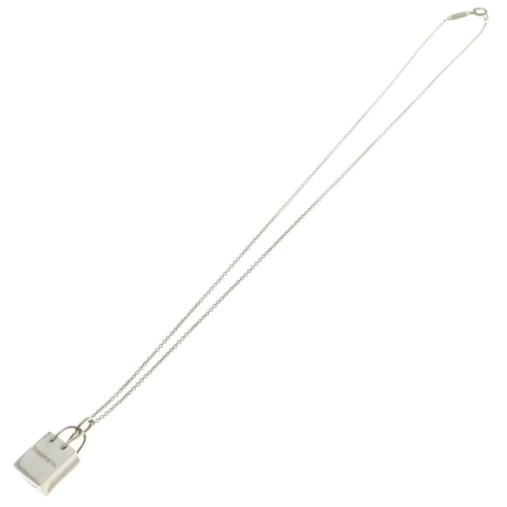 TIFFANY&Co(ティファニー) ショッピングバッグ ネックレス ペンダント シルバー チェーン SV925 5.2g