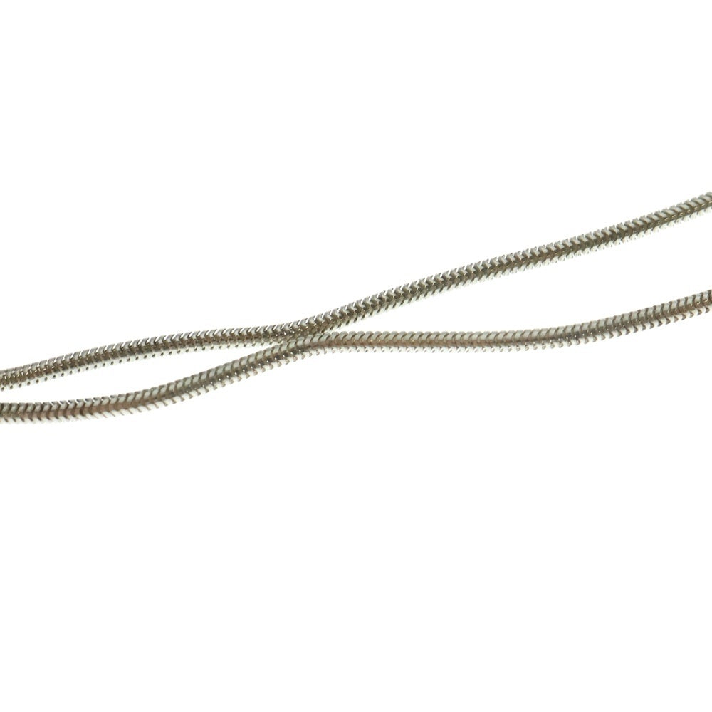 TIFFANY&Co(ティファニー) 1837 ナロー バー ネックレス ペンダント スネークチェーン シルバー