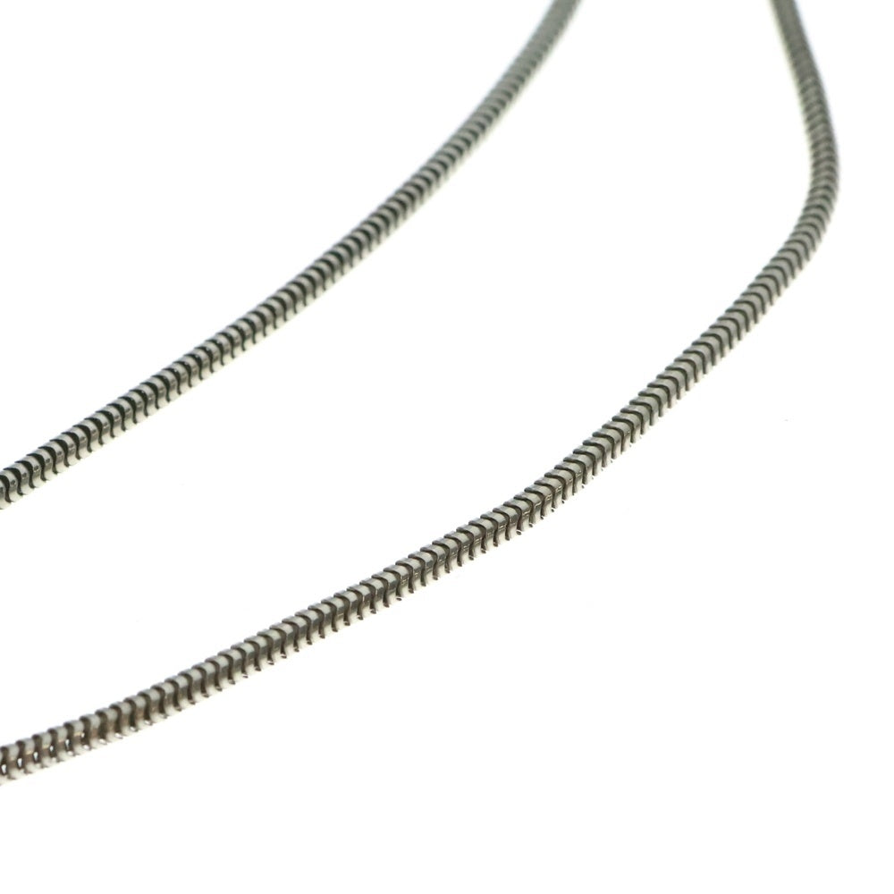 TIFFANY&Co(ティファニー) 1837 ナロー バー ネックレス ペンダント スネークチェーン シルバー