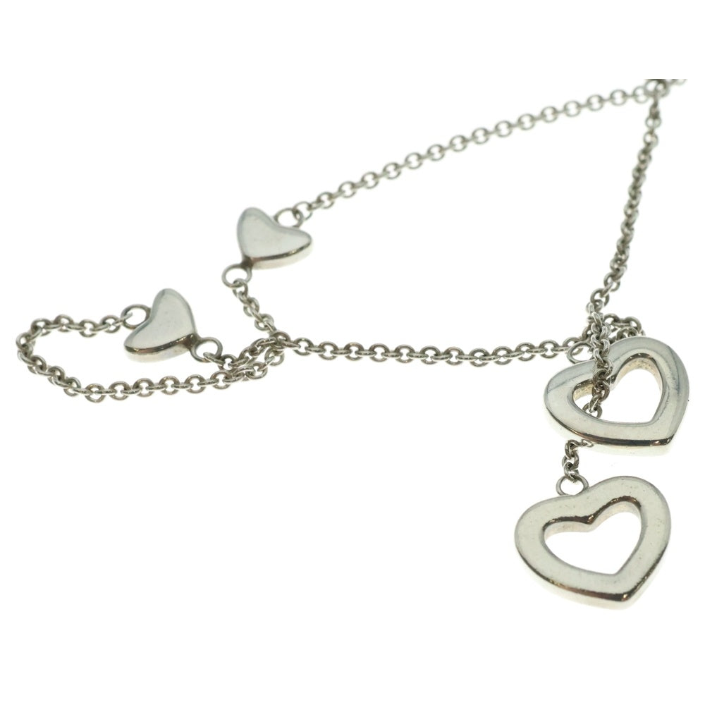 TIFFANY&Co(ティファニー) ハートリンクラリアット ネックレス ペンダント チェーン シルバー SV925 8.6g