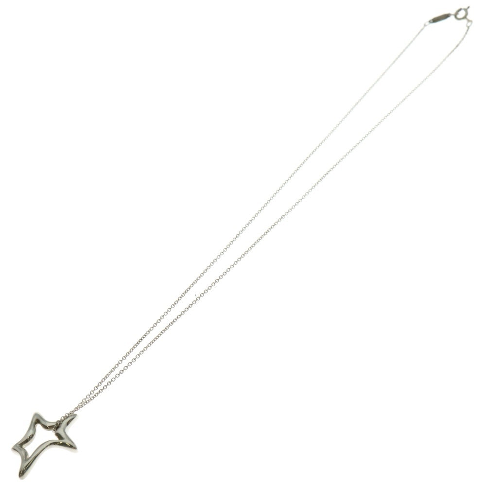 TIFFANY&Co(ティファニー) オープンスター ネックレス ペンダント チェーン シルバー SV925 4.2g