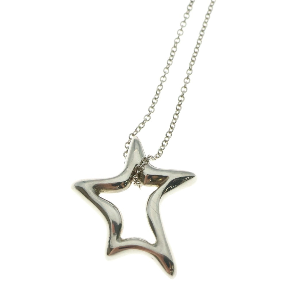 TIFFANY&Co(ティファニー) オープンスター ネックレス ペンダント チェーン シルバー SV925 4.2g