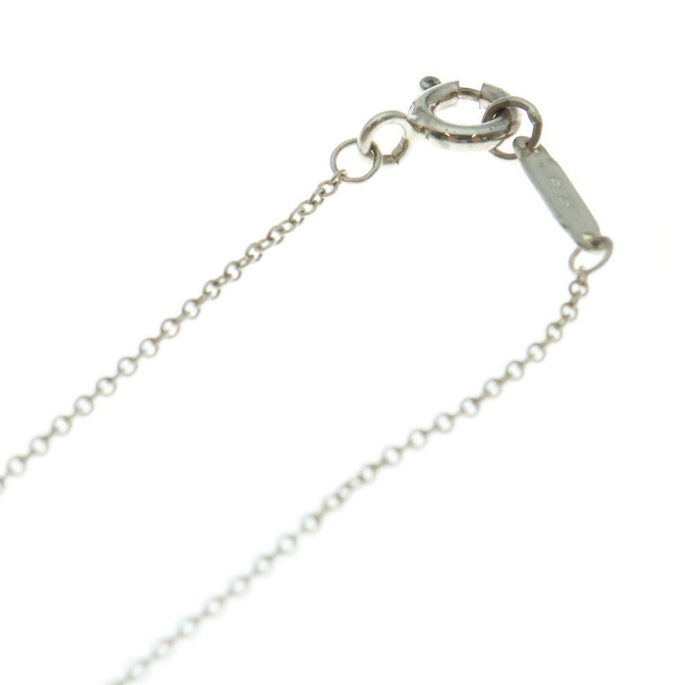 TIFFANY&Co(ティファニー) オープンスクエア ネックレス ペンダント チェーン シルバー SV925 4g
