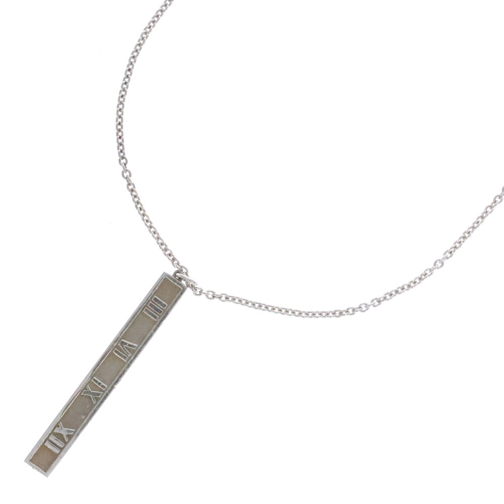 TIFFANY&Co(ティファニー) アトラス バー ネックレス ペンダント チェーン シルバー SV925 4.4g