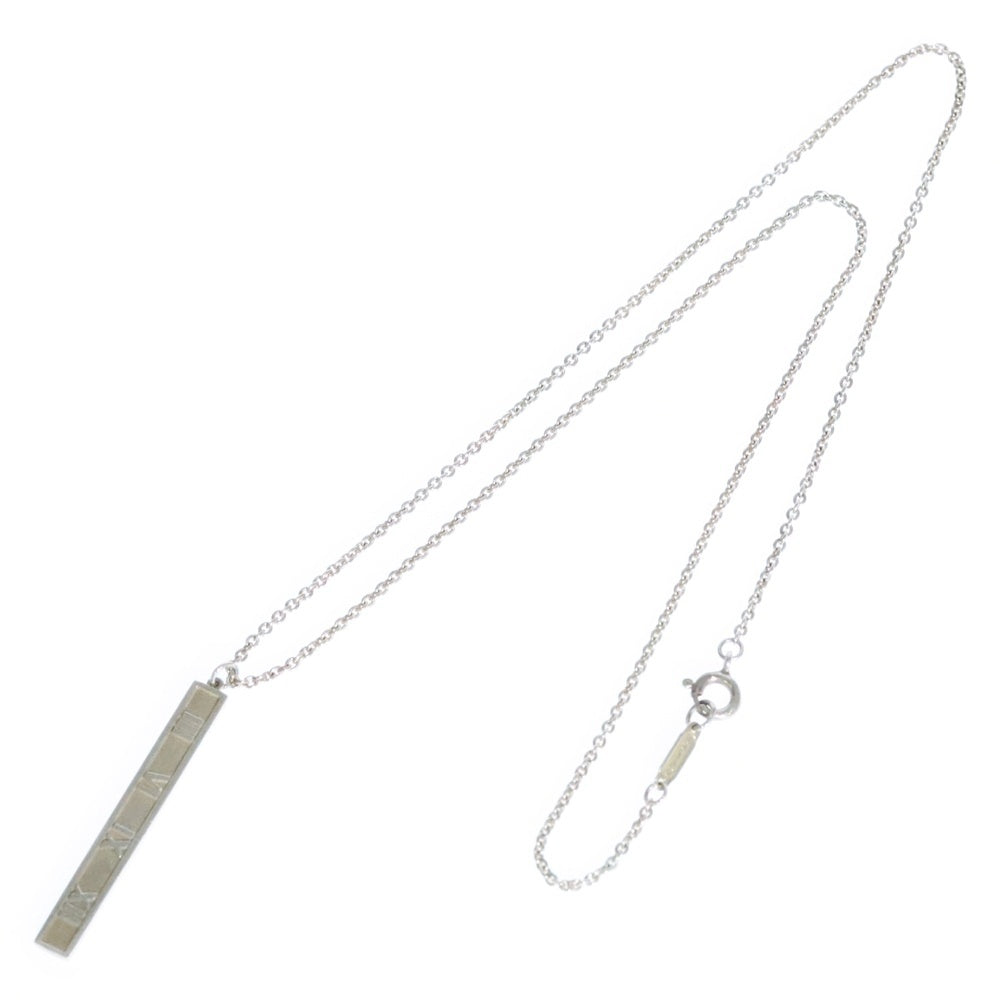 TIFFANY&Co(ティファニー) アトラス バー ネックレス ペンダント チェーン シルバー SV925 4.4g