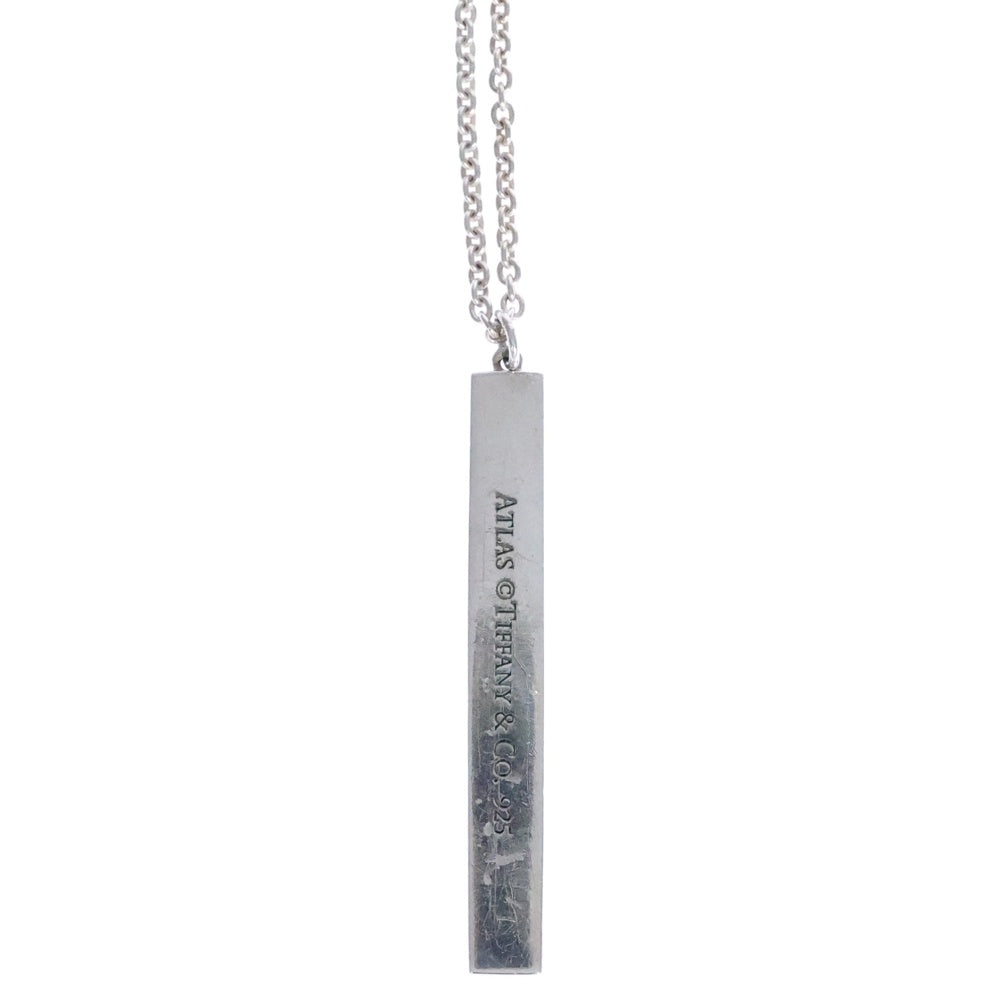 TIFFANY&Co(ティファニー) アトラス バー ネックレス ペンダント チェーン シルバー SV925 4.4g