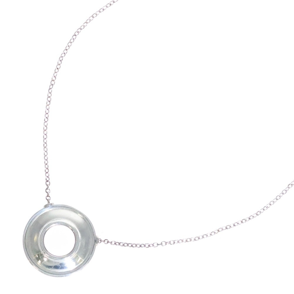 TIFFANY&Co(ティファニー) パロマピカソ マジックサークル ネックレス ペンダント チェーン シルバー×ゴールド SV925/K18 3.6g