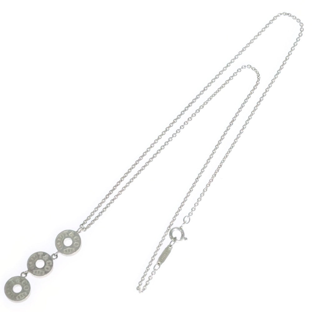 TIFFANY&Co(ティファニー) スリードロップサークル チェーンネックレス SV925 シルバー レディース