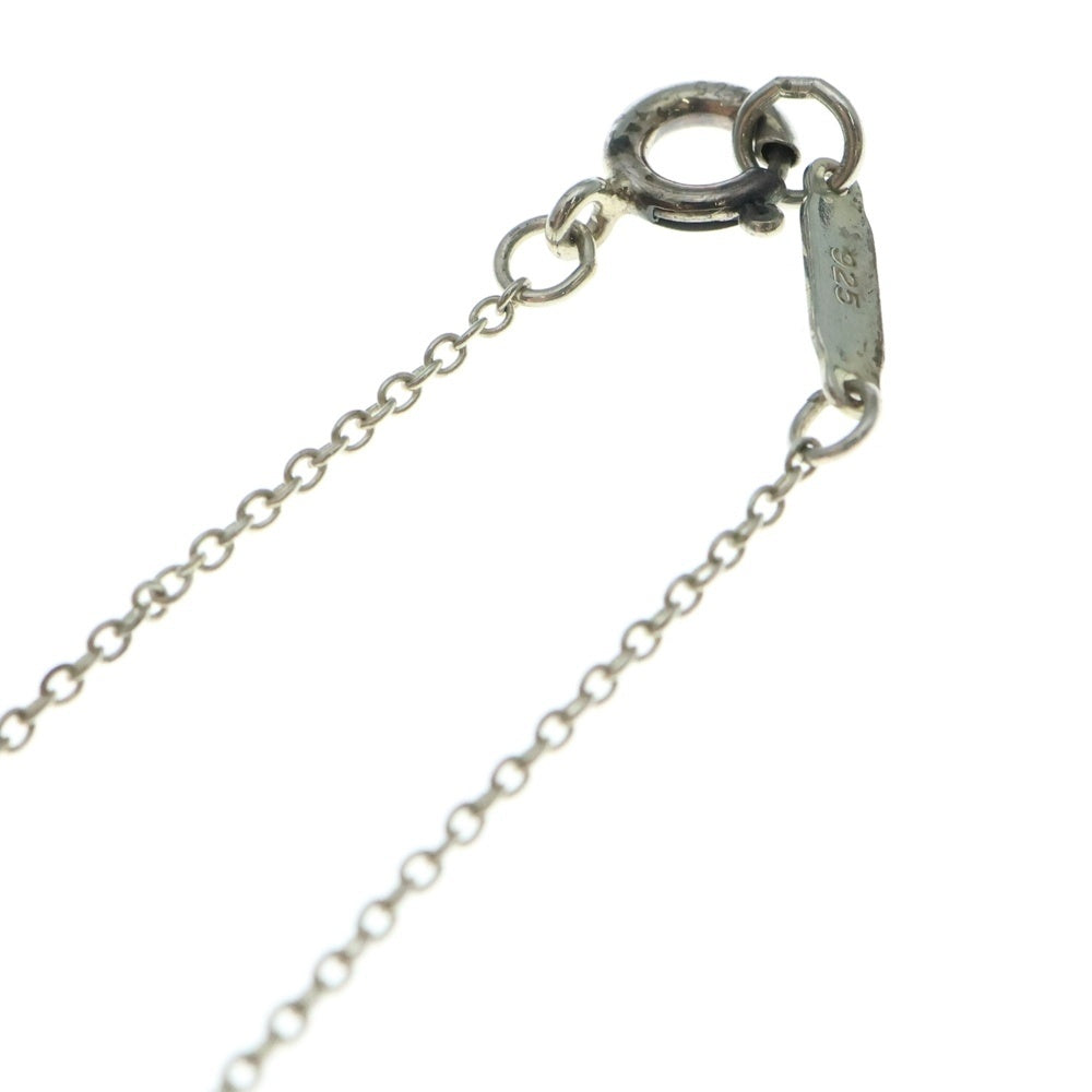 TIFFANY&Co(ティファニー) リボンモチーフ ネックレス ペンダント チェーン シルバー SV925 2g
