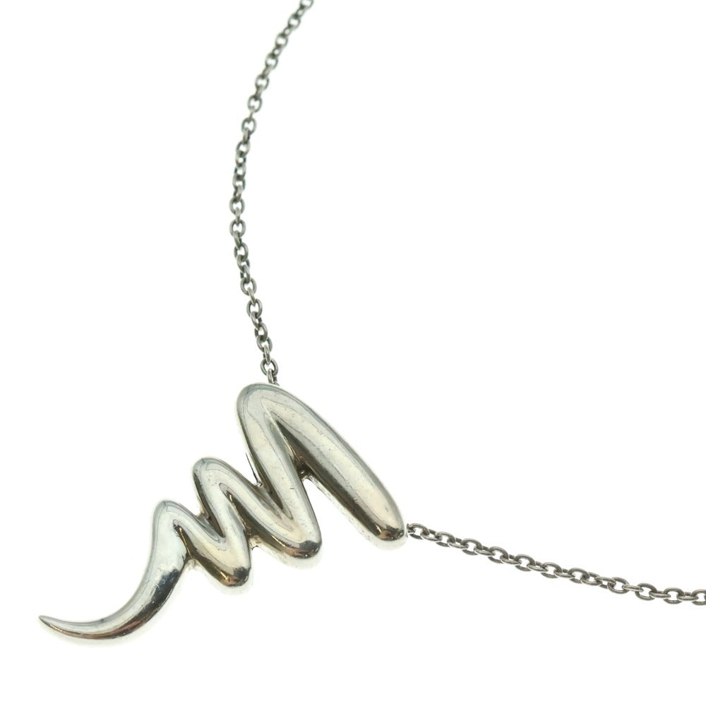 TIFFANY&Co(ティファニー) スクリブル ネックレス ペンダント チェーン シルバー SV925 4g