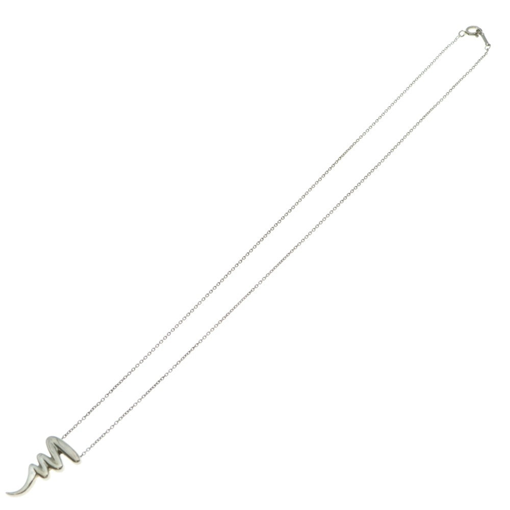 TIFFANY&Co(ティファニー) スクリブル ネックレス ペンダント チェーン シルバー SV925 4g