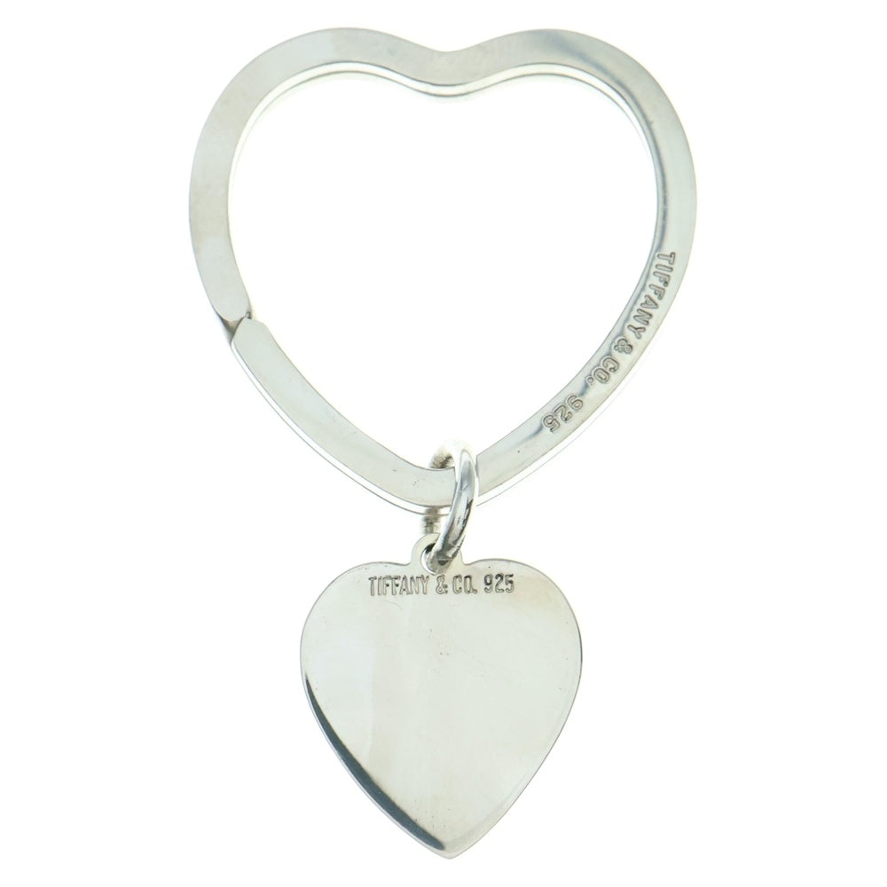 TIFFANY&Co(ティファニー) ハート キーリング バッグチャーム キーホルダー シルバー SV925 11.8g