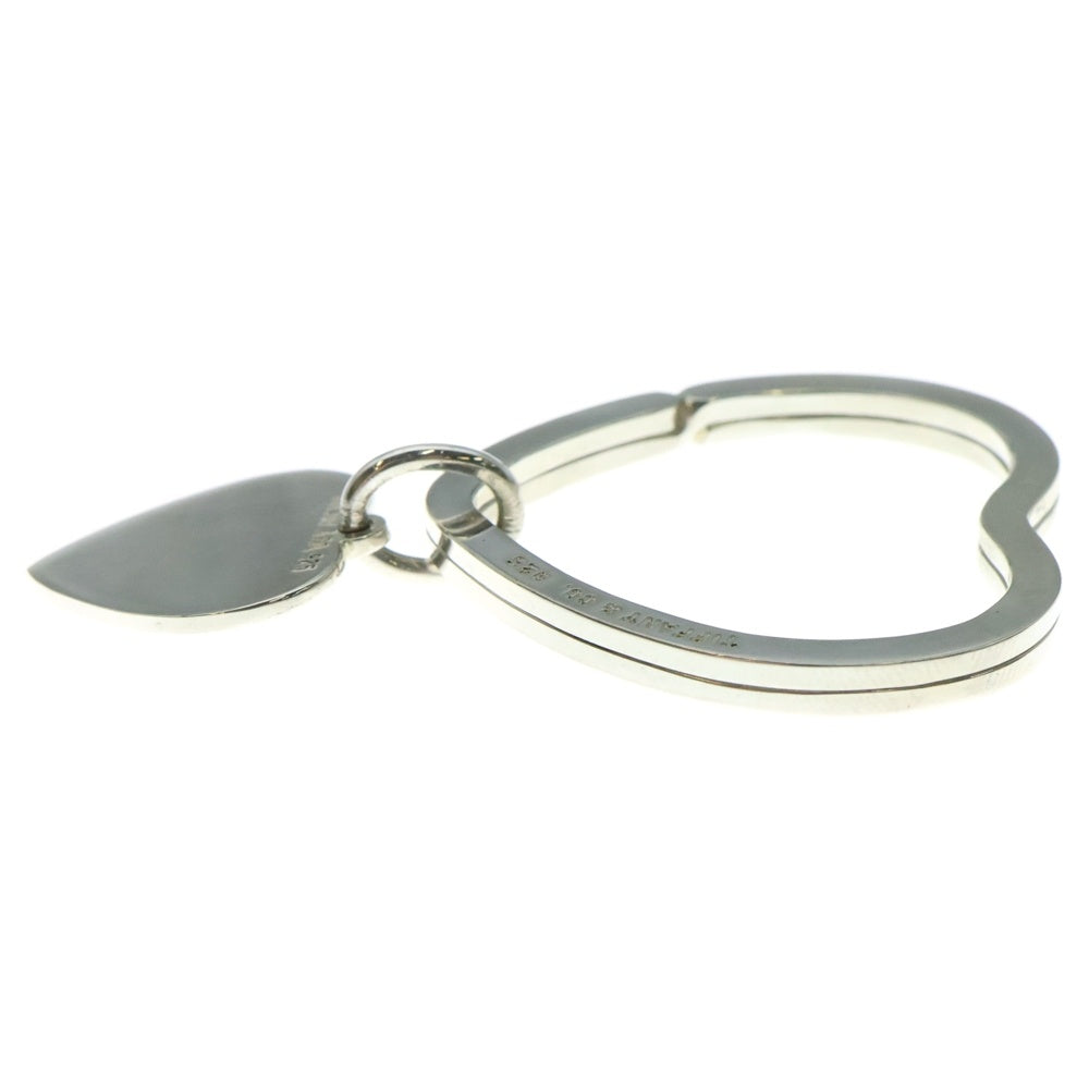 TIFFANY&Co(ティファニー) ハート キーリング バッグチャーム キーホルダー シルバー SV925 11.8g