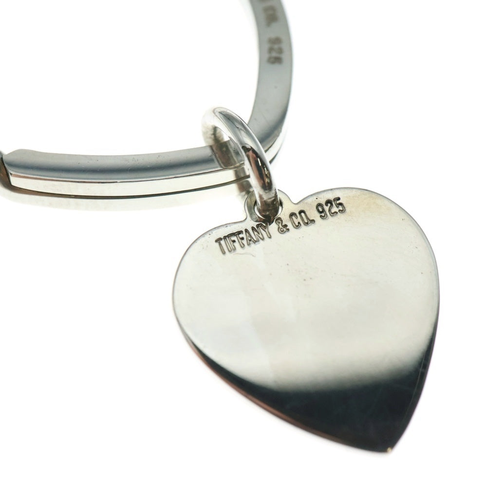 TIFFANY&Co(ティファニー) ハート キーリング バッグチャーム キーホルダー シルバー SV925 11.8g