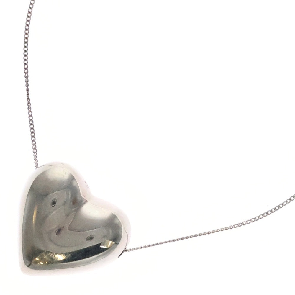 TIFFANY&Co(ティファニー) ピンチドハート ネックレス ペンダント チェーン シルバー SV925 10.4g