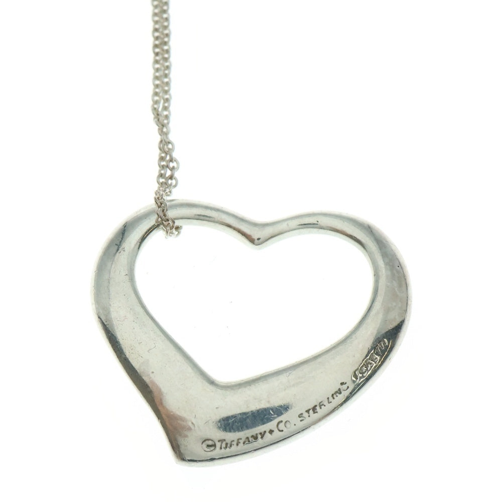 TIFFANY&Co(ティファニー) オープンハート チェーンネックレス SV925 シルバー レディース